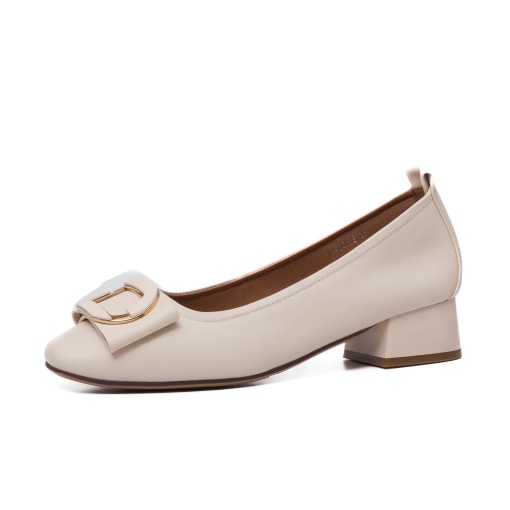Pantofi cu toc mic Pass Collection M4M440007B 52-N