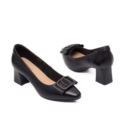 Pantofi cu toc trapez Pass Collection X5X640004A 01-N - Img 6