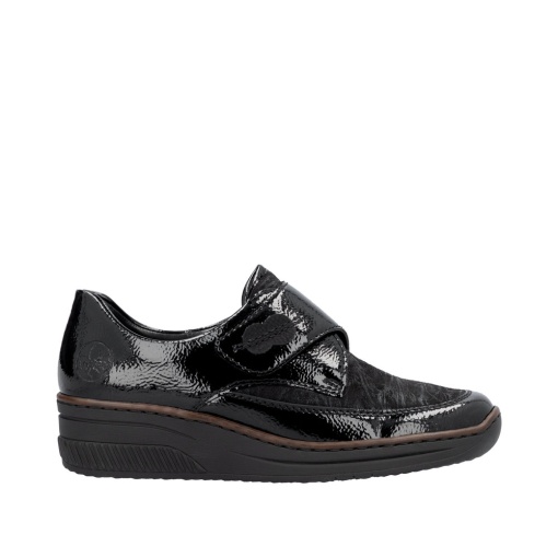 Pantofi dama casual, piele lacuita, 487C0-00 - Img 11