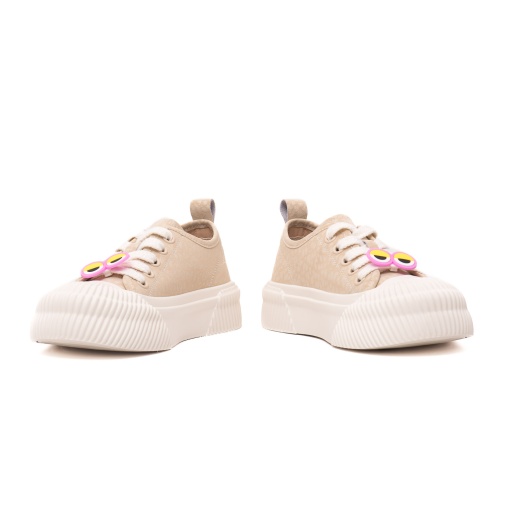 Pantofi dama casual, piele naturala, 6LMQ60010B-03, bej - Img 5