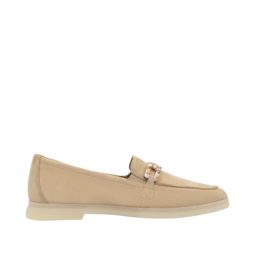 Pantofi dama casual, Remonte D2F00-62 din piele naturala, bej - Img 6