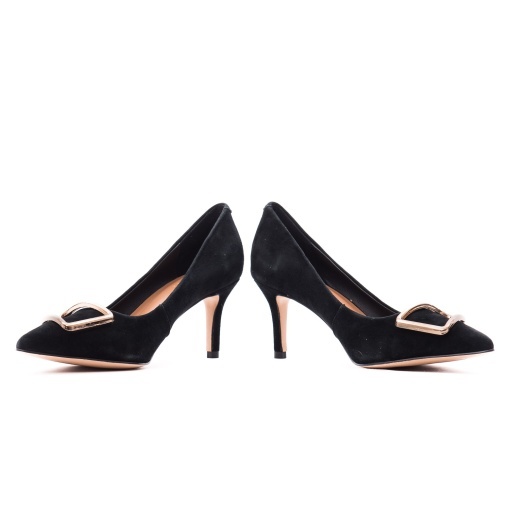 Pantofi dama din piele intoarsa, Epica JIJI50047A 01-I, negru - Img 5