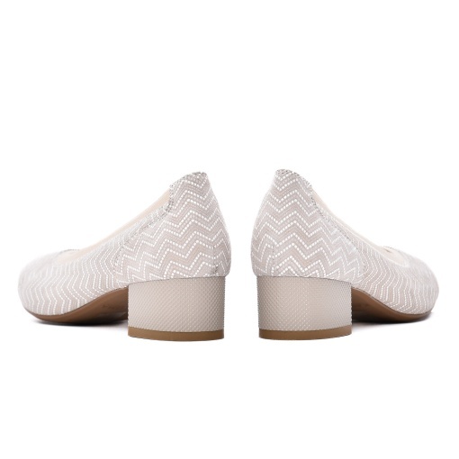 Pantofi dama din piele intoarsa, Karisma, JIJI80048B 97-I, bej - Img 6