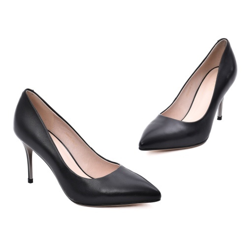 Pantofi dama din piele naturala, Epica, JIJI80023B 01-N, negru - Img 3