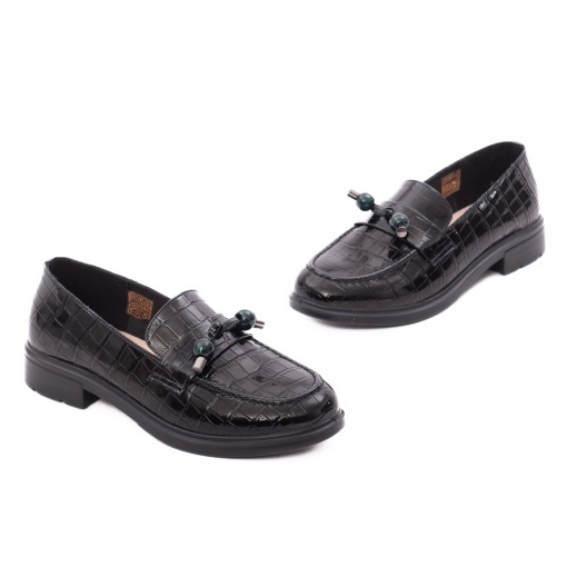 Pantofi dama din piele naturala lacuita, PASS Collection J9J980002A 01-O - Img 2