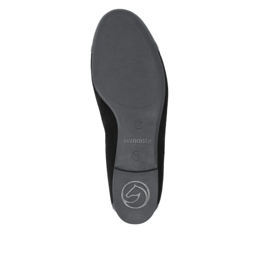 Pantofi dama, piele naturala intoarsa, Remonte D0K12-02, negru - Img 10