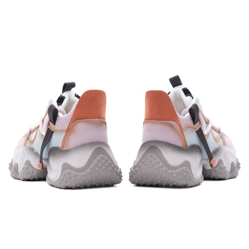 Pantofi dama sport din piele mix Feeling 5022, mov - Img 6