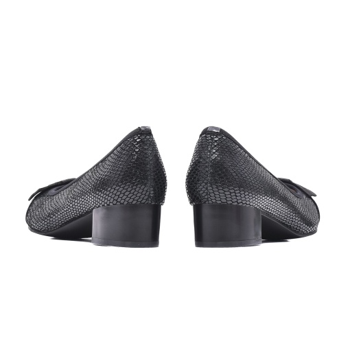 Pantofi eleganți din piele naturală texturată,V4VA50024B 01-E - Img 3