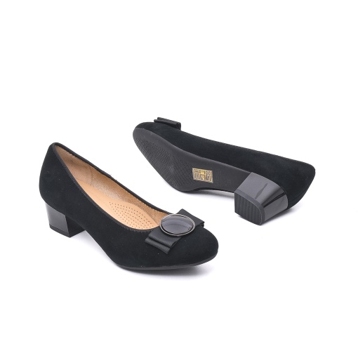 Pantofi eleganti piele naturala de antilopa, JIJI50048B 01-I - Img 4