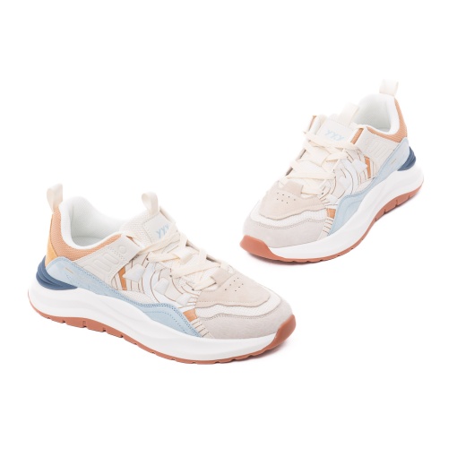 Pantofi sport bărbătești GRYXX, 7FBKY26005-1B PDPD 97-Z din piele naturala, bej - Img 2