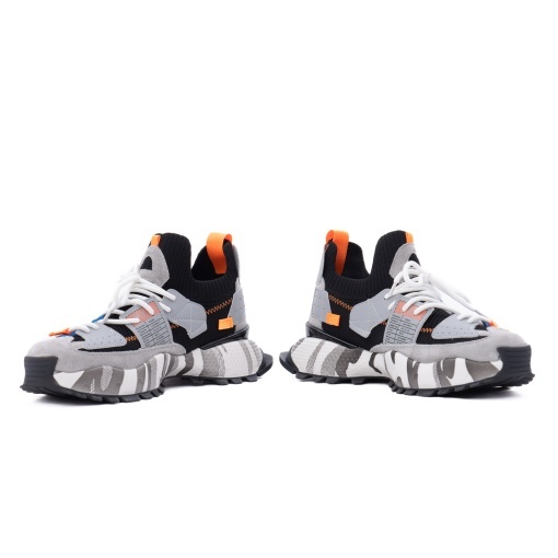 Pantofi sport barbati din piele mix, Gryxx 4S18159G 01-Z, negru - Img 5