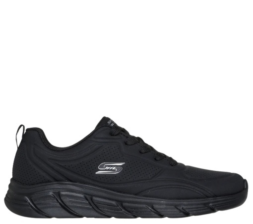 Pantofi sport damă Skechers BOBS B FLEX LO - COOL EASE 117715 BBK negru, Memory Foam - Img 2