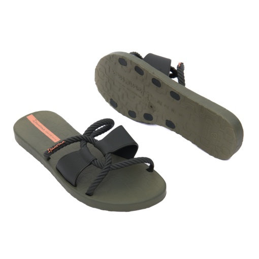 Papuci dama din cauciuc, Ipanema, 9B27232-BG838 C2-K, verde - Img 3