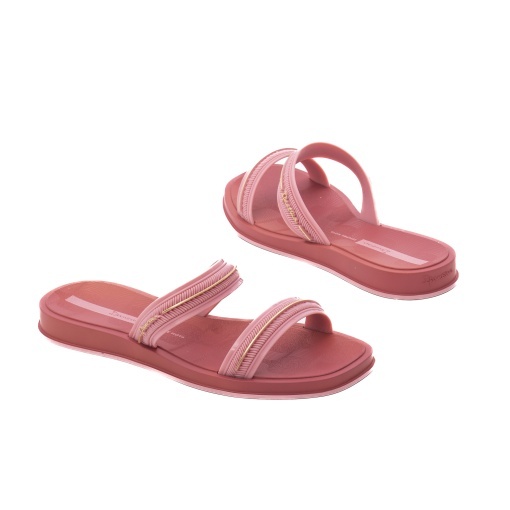 Papuci dama din cauciuc, Ipanema 9B27400-BR780 GLOW SLIDE AD 10-S, roz - Img 3