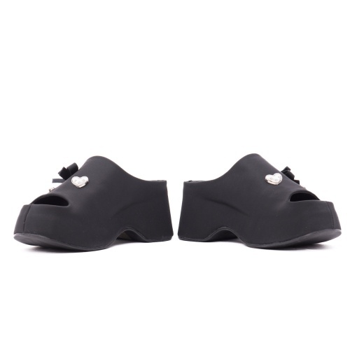 Papuci dama din material sintetic, Gryxx 7R5D1070 01-S, negru - Img 5