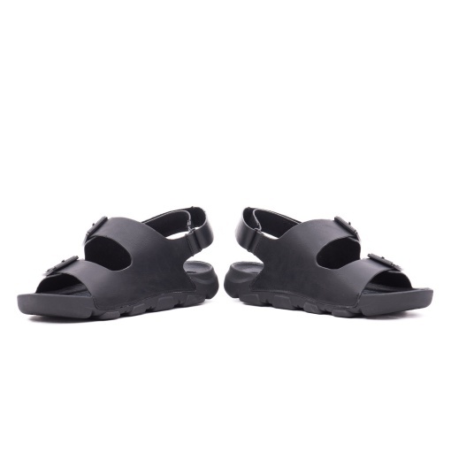 Sandale barbati din piele naturala, JEEP, DAYTONA SANDAL JM61121A 062 BLACK, negru - Img 5