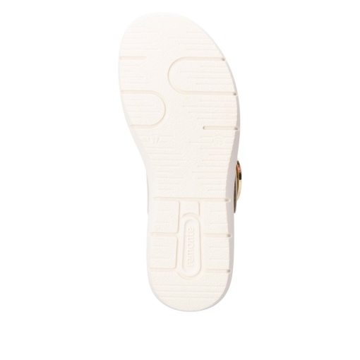 Sandale dama casual, Remonte D2K50-80 din piele naturala, crem - Img 8