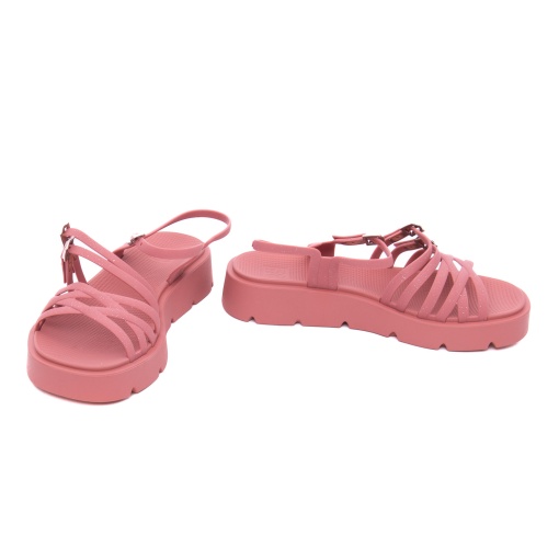 Sandale dama din cauciuc, Zaxy, 9B19027-BD939 SPARKLE SAND AD, roz - Img 4