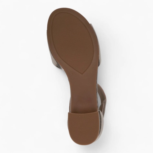 Sandale dama din piele naturala, Caprice 9-28212-42 959 PLATIN METAL, maro - Img 5