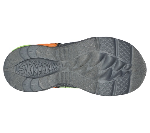 Sneakers copii cu led Dino-Light 400615L BKOR - Img 4