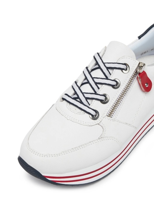 Adidași Damă Remonte Albi D1312-82 - Confort Remonte Soft - Img 6