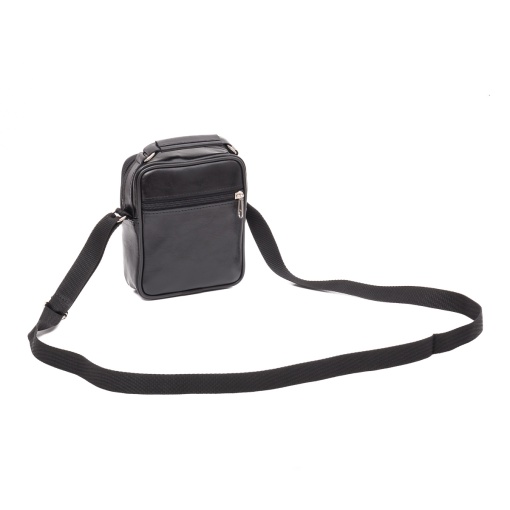 Borseta barbati de umar, piele naturala, GTX 22, negru - Img 3