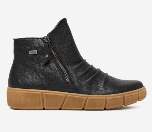 Botine casual din piele naturală Remonte D1T73-00 - Img 7