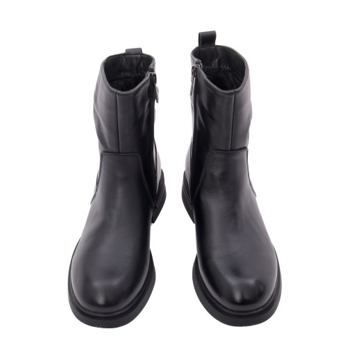 Botine dama din piele naturala, PASS Collection 1X490028A 01-N, negru - Img 4