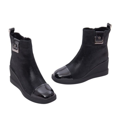 Botine dama Epica 1K390036 O7-I, negru - imagine 2