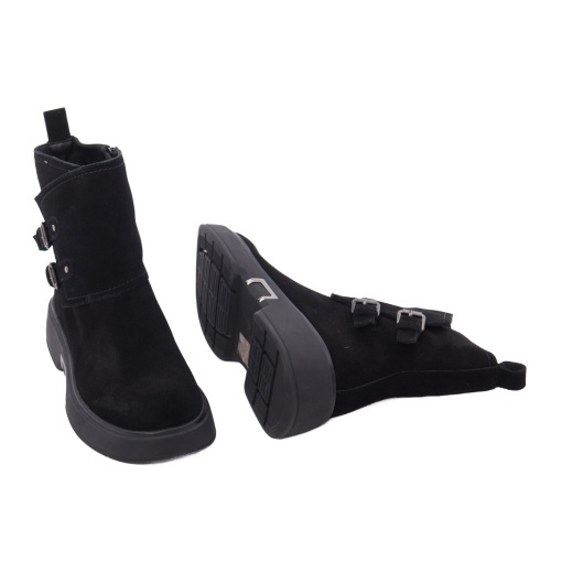 Botine dama KARISMA 1J890011A 01-I, negru - imagine 3