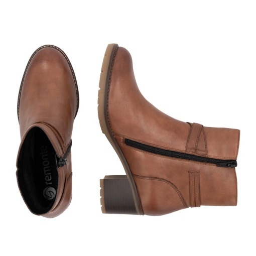 Botine dama Remonte D2A73-24, maro - imagine 9