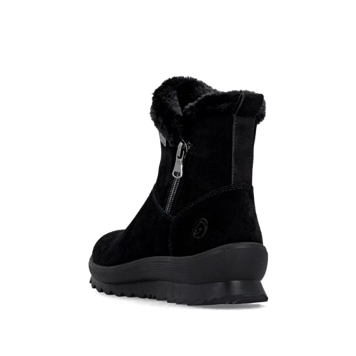 Botine Remonte din Piele Naturală cu Blăniță R8486-02 - Img 7