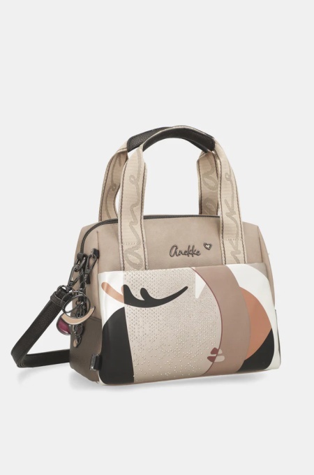 Geantă Damă Anekke 42751-177 - Design Artistic cu Strasuri - 28 cm - Img 3