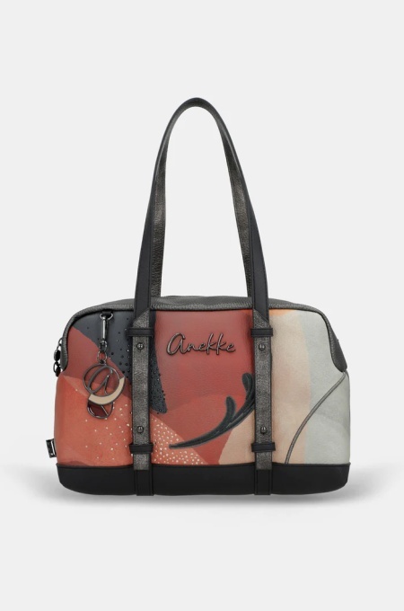 Geantă Umăr Anekke 42752-406 - Design Abstract Multicolor - 32 cm - Img 7
