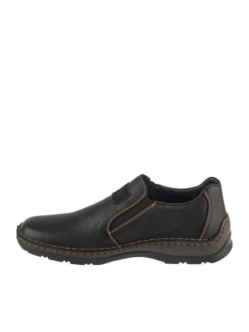 Ghete barbati din material sintetic, Rieker 05370-00, negru - Img 3