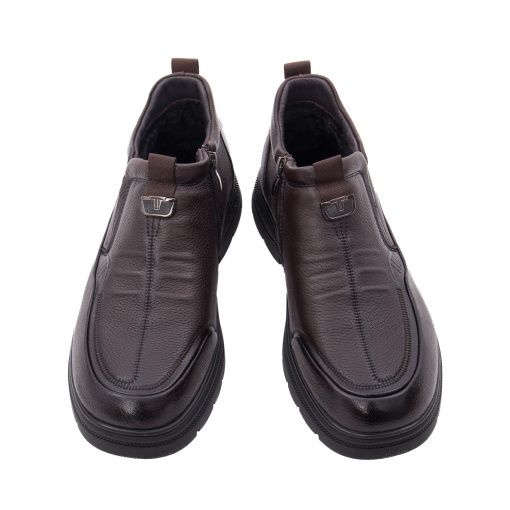 Ghete barbati din piele naturala, Otter 2D6102 02-N, maro - Img 4