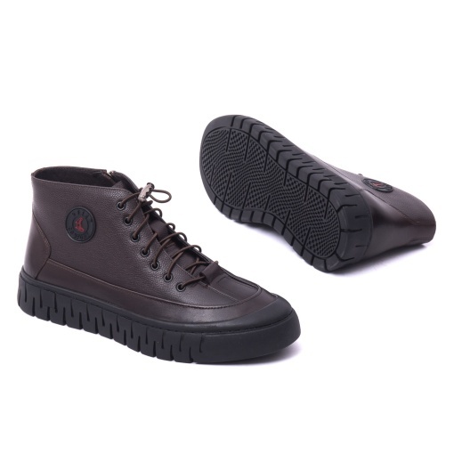 Ghete barbati din piele naturala, Otter, V6V670002B 02-N, maro - Img 4