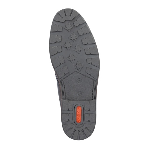 Ghete bărbați din piele naturală Rieker 15399-25, maro — talpă