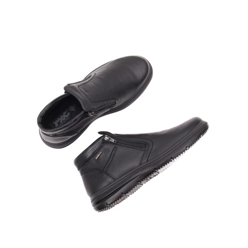 Ghete barbati piele, IC201488 01-N, negru - Img 5