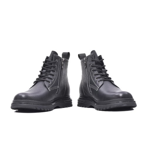 Ghete barbati, piele naturala, E6E650020A 01-N - Img 4