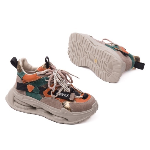 Ghete dama din piele, Gryxx, 136889B 97-Z, multicolor - Img 4