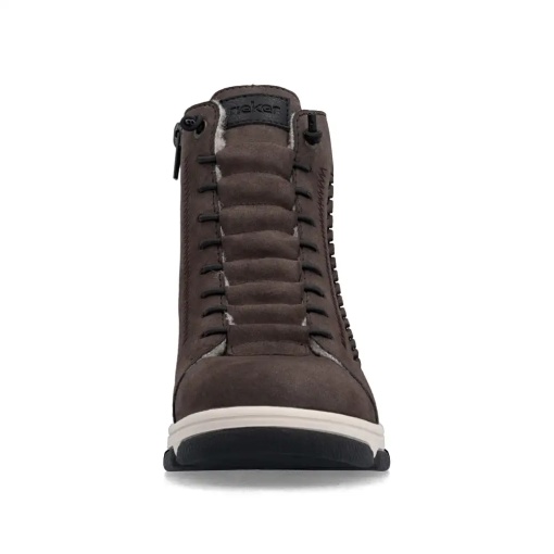 Ghete dama Rieker L5654-25, maro - imagine 5