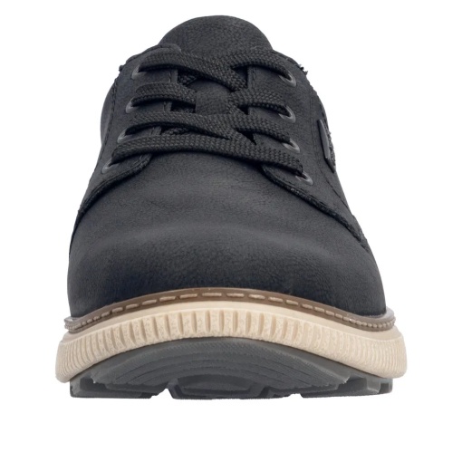 Pantofi barbati casual din material sintetic, Rieker B3317-00, negru - Img 5