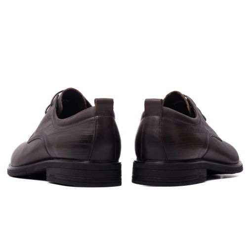 Pantofi barbati din piele naturala, Otter, E6E670004B 02-N, maro - Img 6