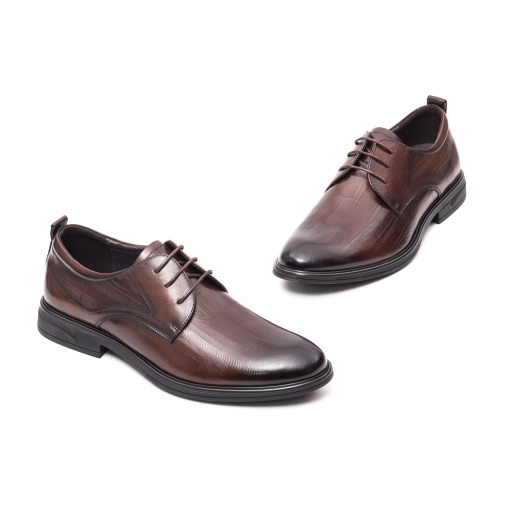 Pantofi barbati eleganti, piele naturala, 7R97792 C4-N, maro - Img 2