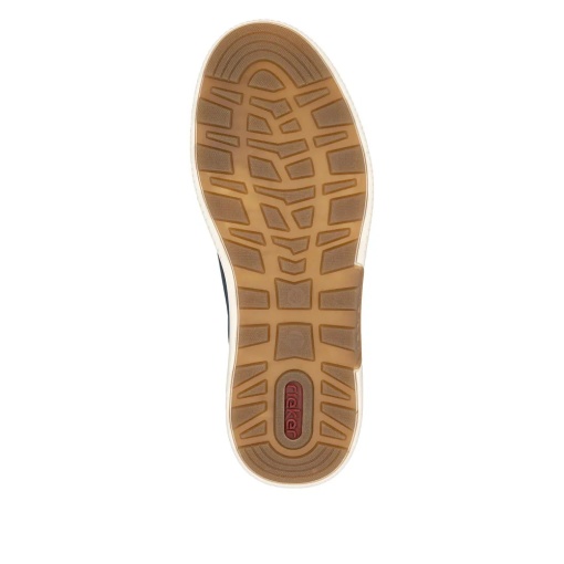 Pantofi batbati casual din material sintetic, Rieker B3317-14, beumarin - Img 10