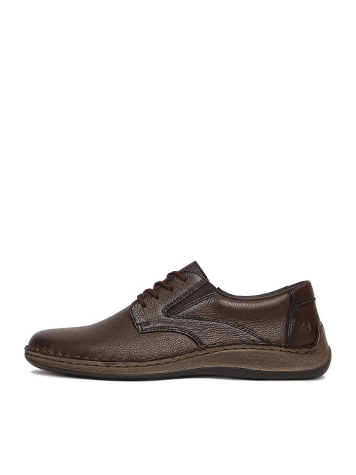 Pantofi Casual Bărbați Rieker 05211-25 Maro - Piele Naturală - Lat - Img 7
