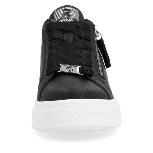 Pantofi casual Rieker Revolution din piele neagra W0505-00 - Img 7