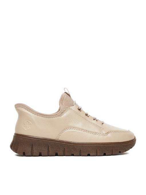 Pantofi Casual Rieker Slip-On N1357-60,Bej - Img 7