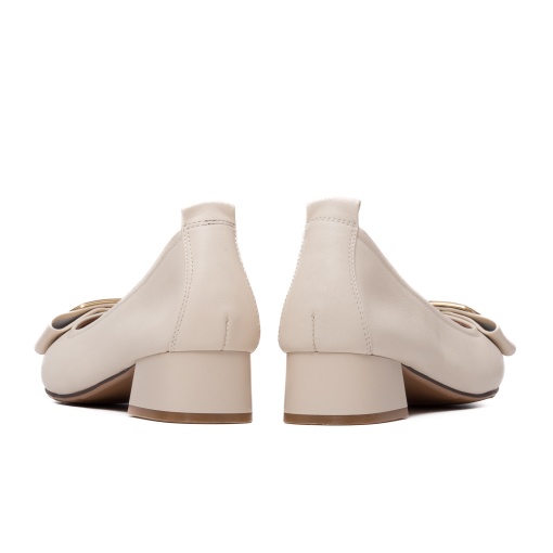 Pantofi cu toc mic Pass Collection M4M440007B 52-N - Img 3
